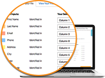 Step 5 (final step): Verify Your File Columns.