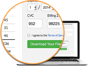 Step 7: Download your appended file.